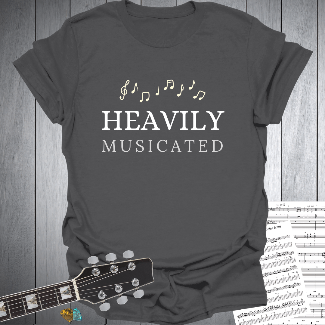 Heavily Musicated Music Lovers T-Shirt