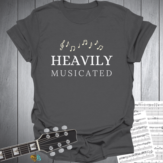 Heavily Musicated Music Lovers T-Shirt