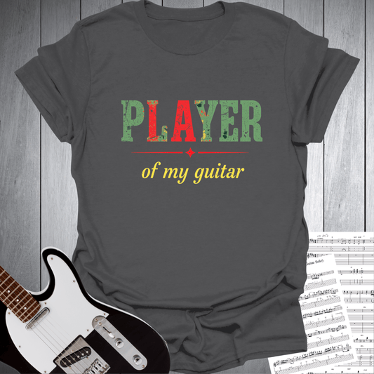 Printify T-Shirt Charcoal / S Player of my Guitar T-Shirt