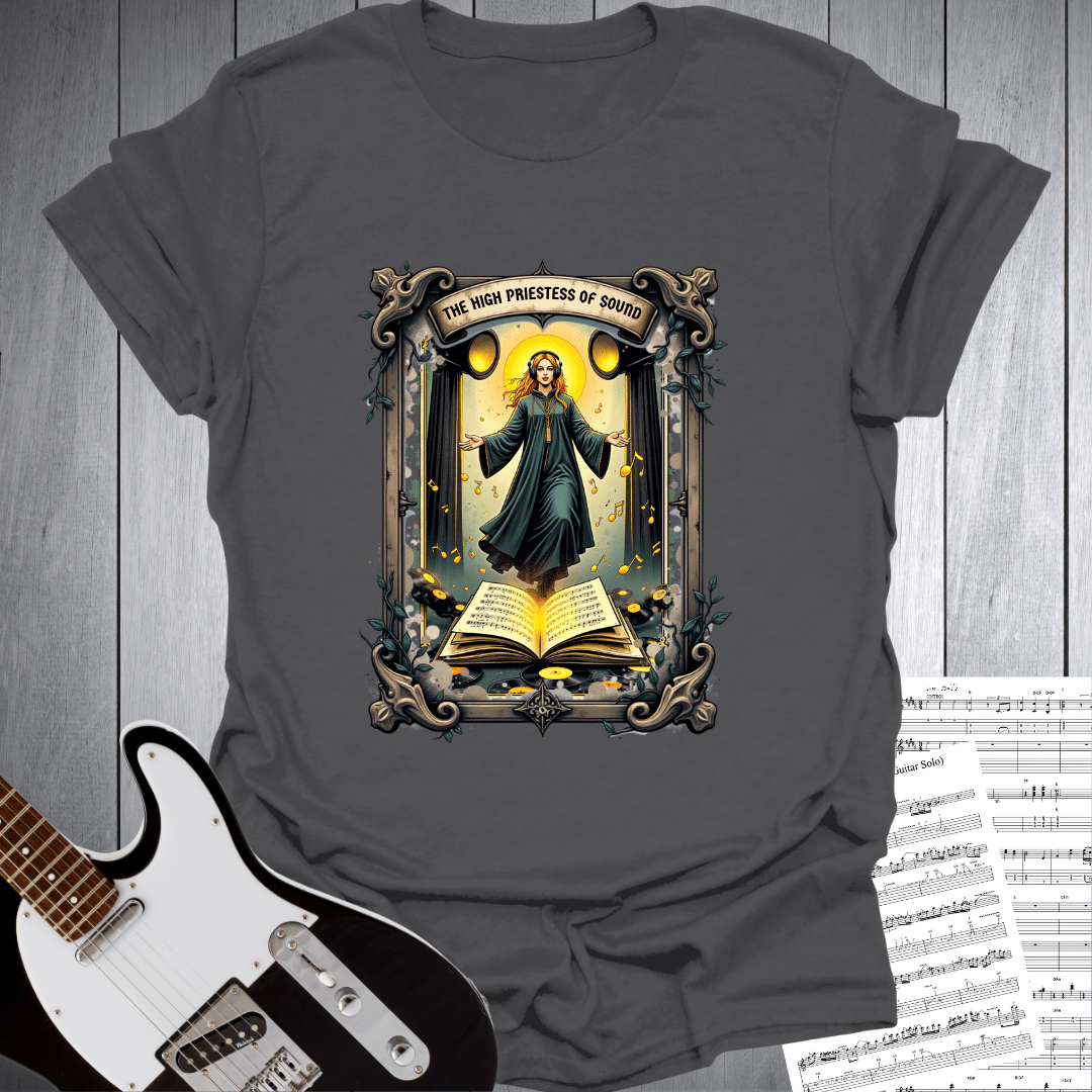 The High Priestess of Sound Tarot Design