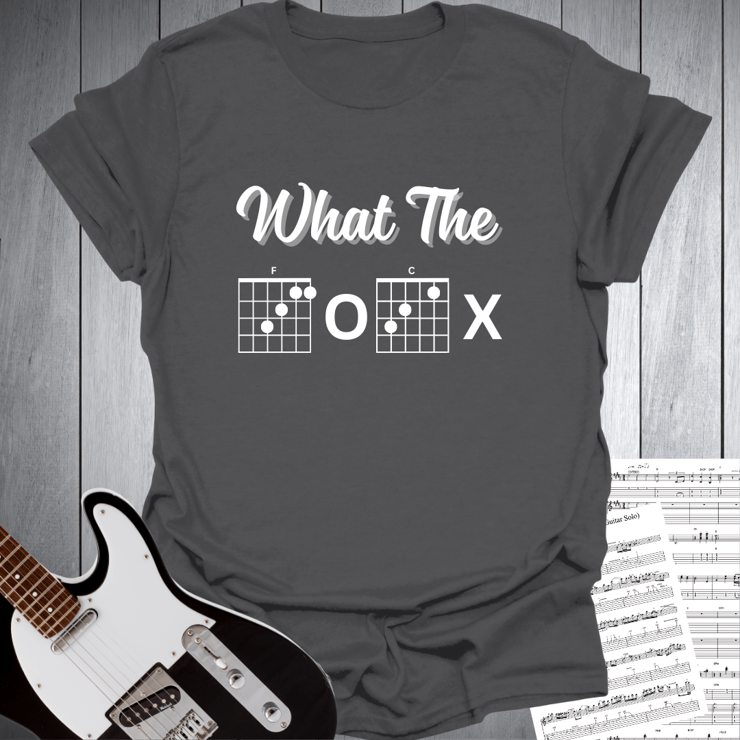 What The F Chord T Shirt