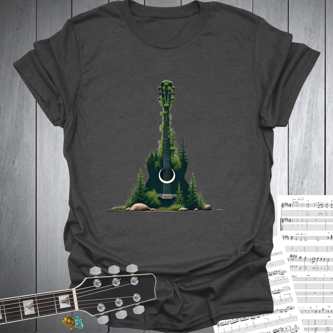 Nature's Symphony Guitar T-Shirt
