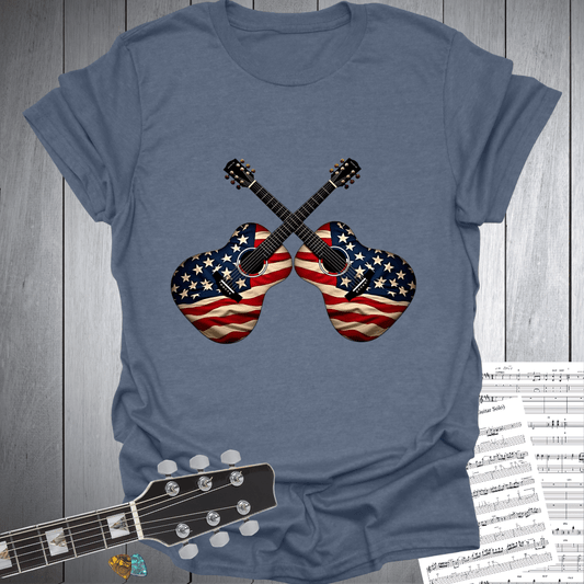 American Guitar Power T-Shirt