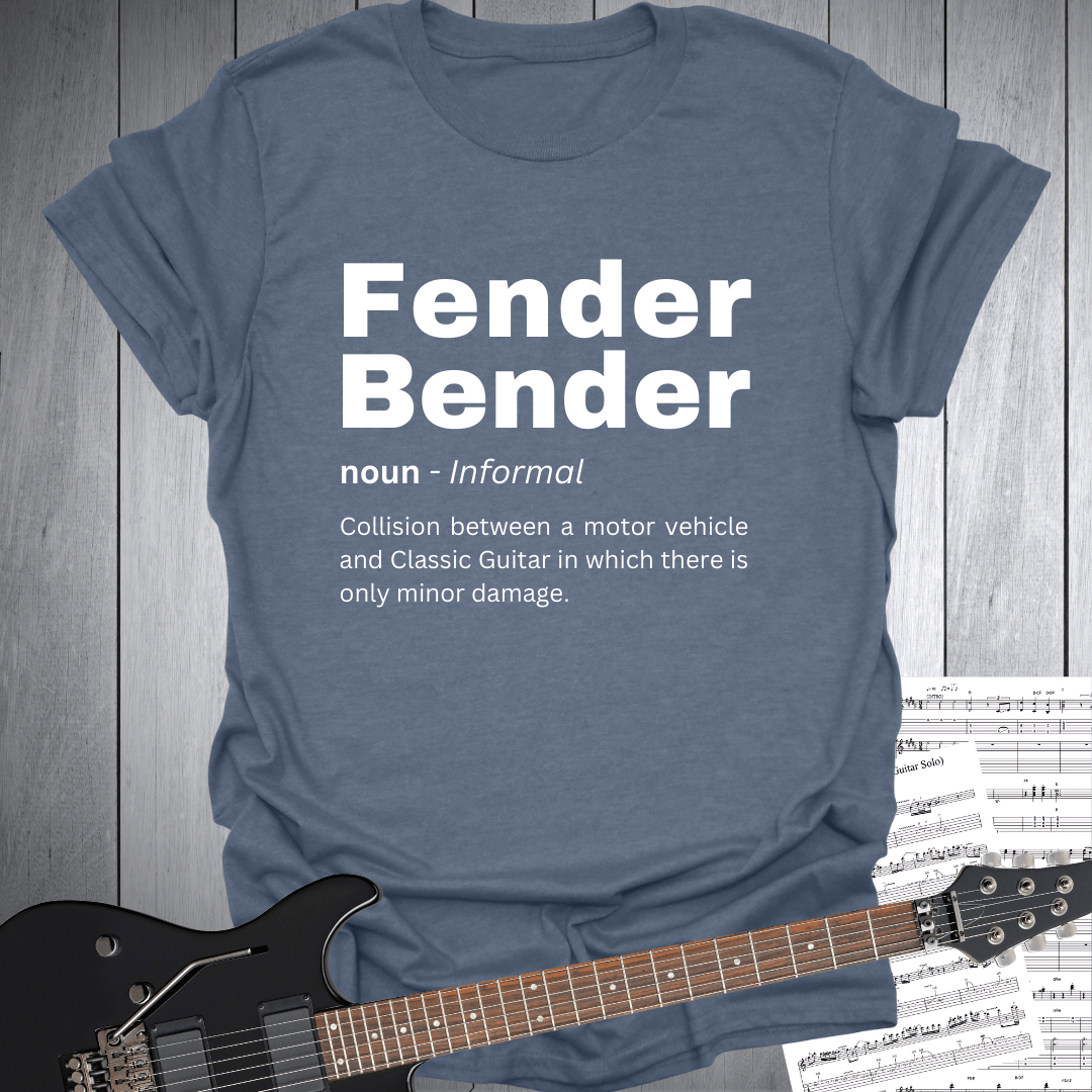 Fender Bender Musicians T-Shirt