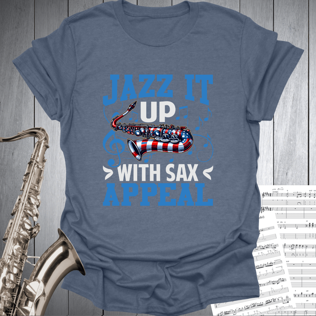 Jazz It Up Sax Appeal T-Shirt