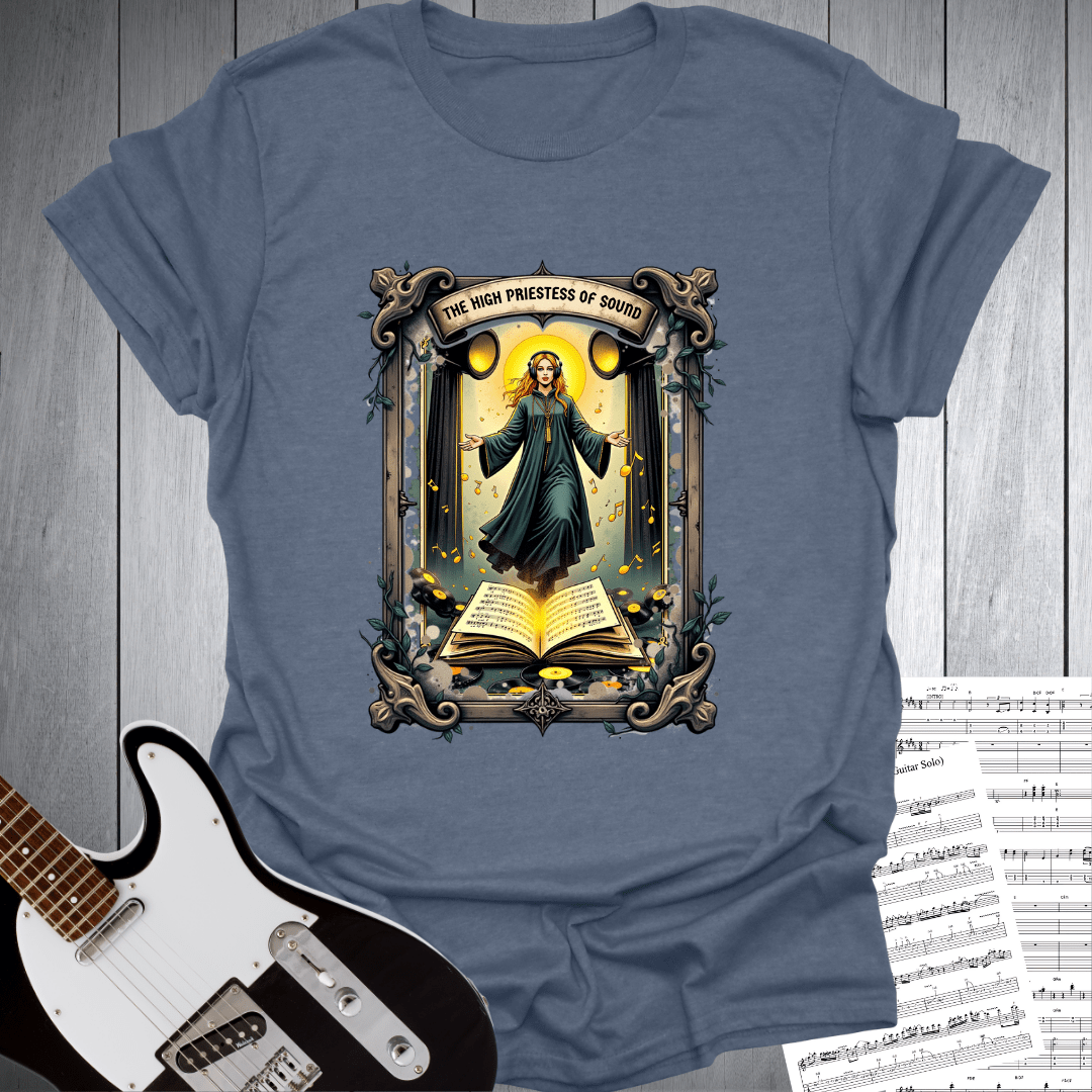 The High Priestess of Sound Tarot Design