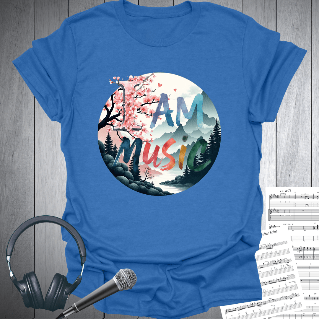 Zen I Am Music T-Shirt