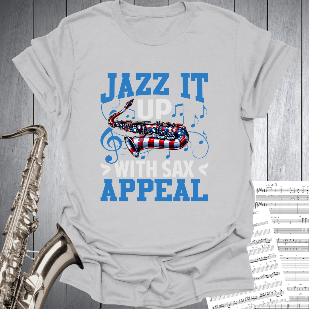 Jazz It Up Sax Appeal T-Shirt