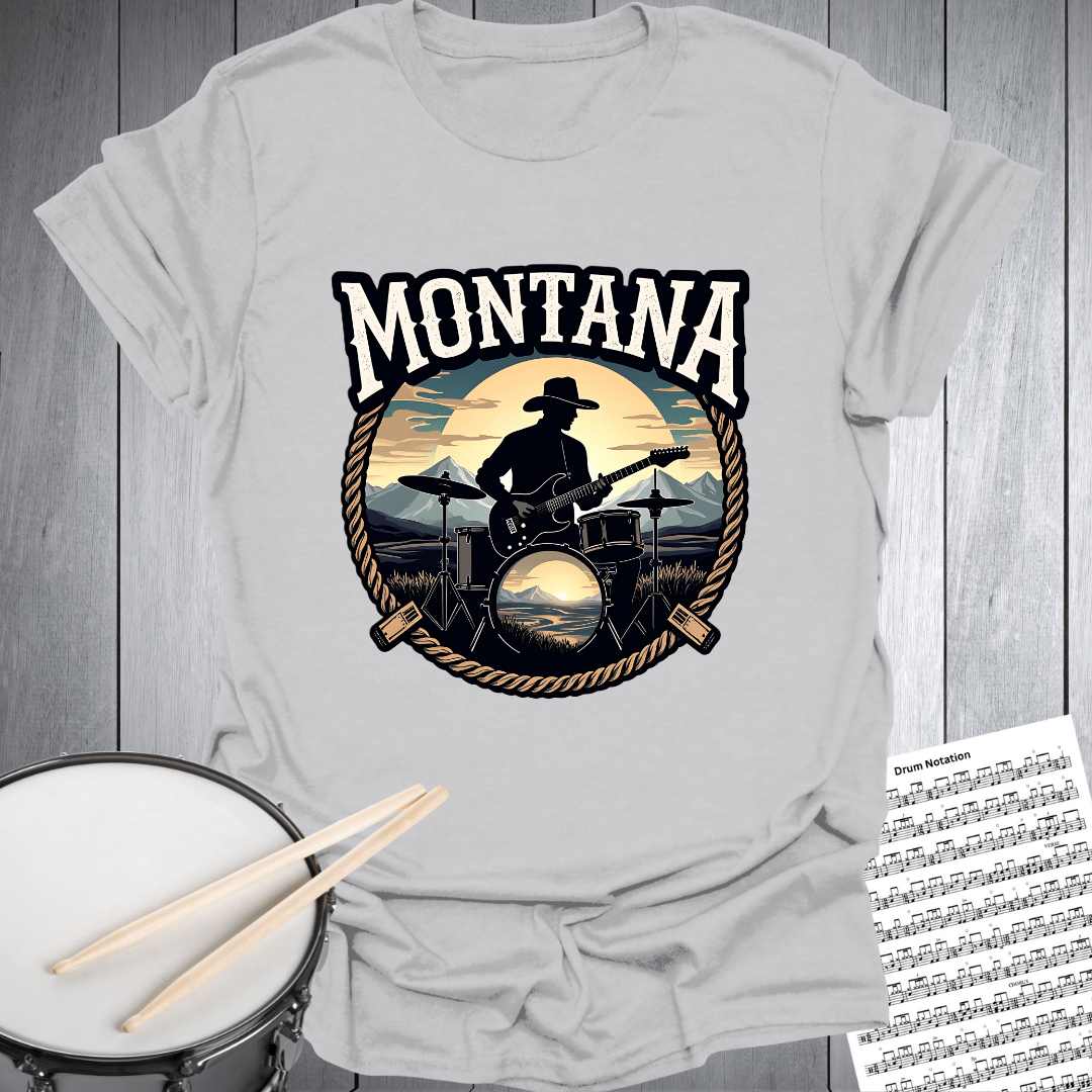 Montana Cowboy Country Music T-Shirt
