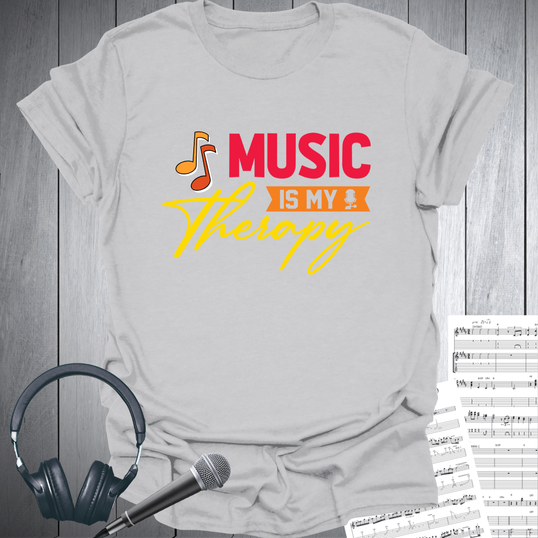 Music is My Therapy T-Shirt