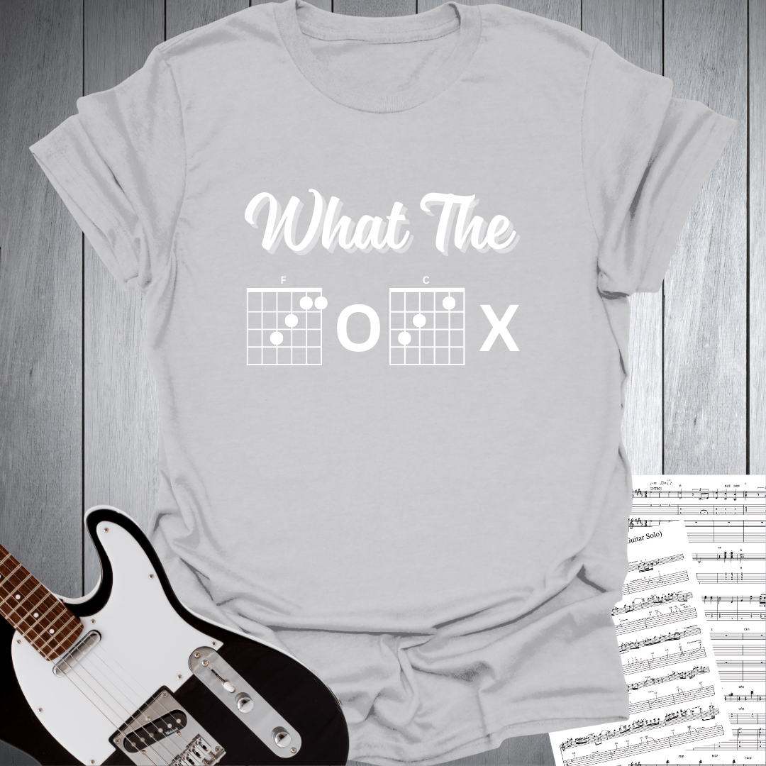What The F Chord T Shirt