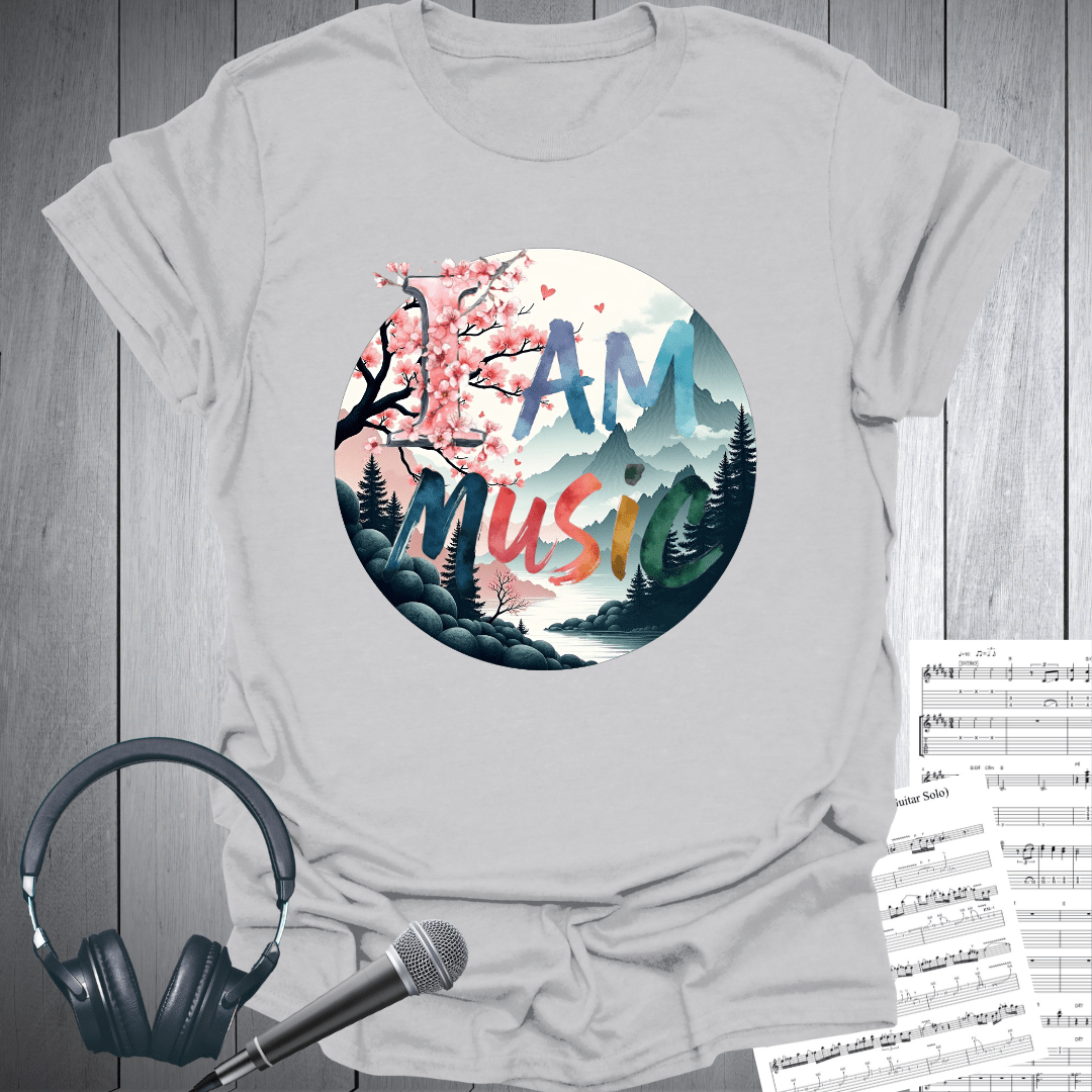 Zen I Am Music T-Shirt