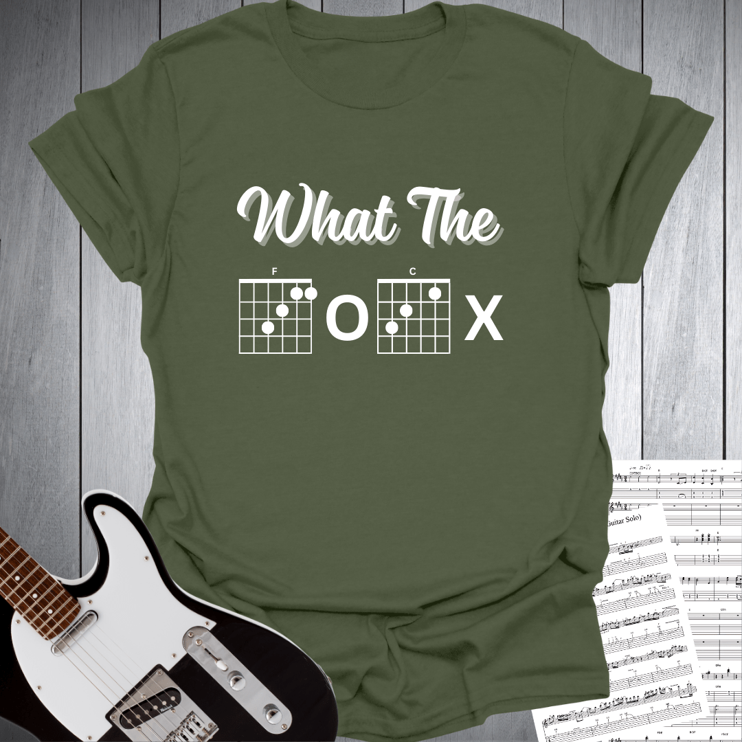 What The F Chord T Shirt