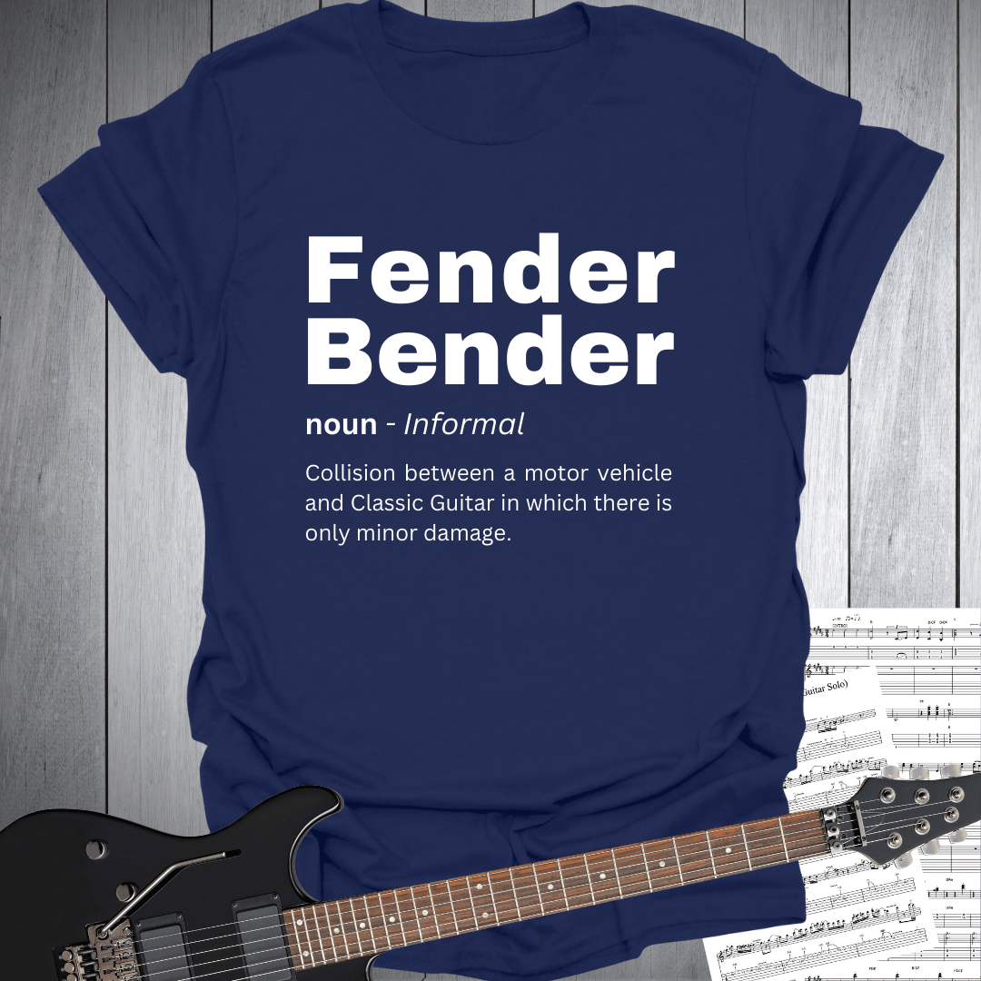 Fender Bender Musicians T-Shirt