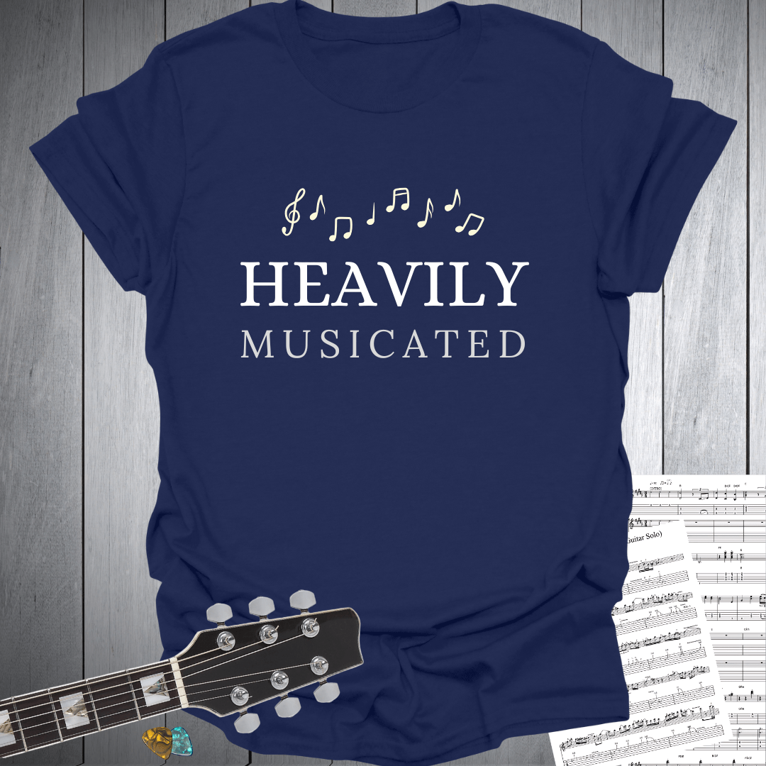Heavily Musicated Music Lovers T-Shirt