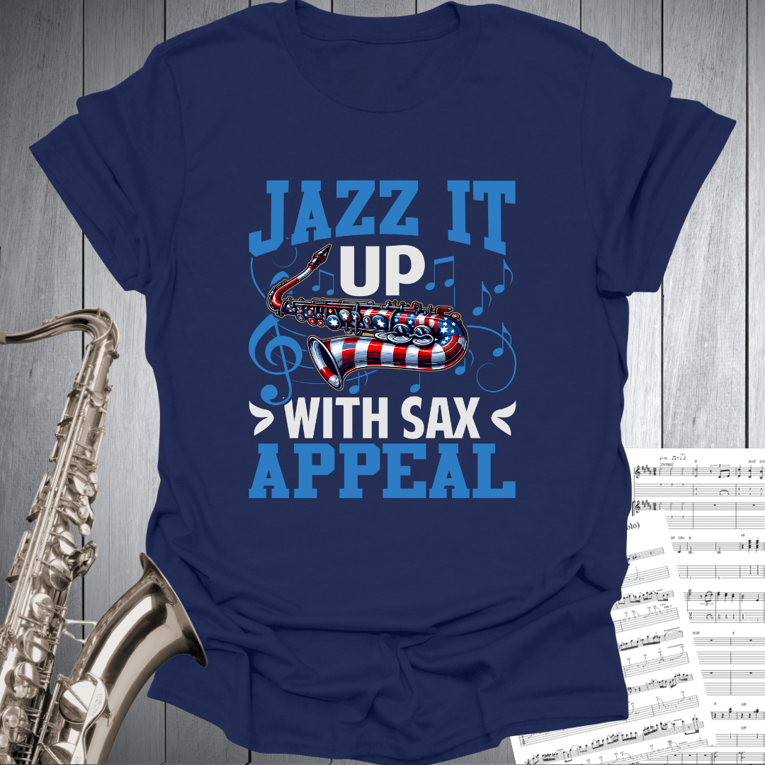 Jazz It Up Sax Appeal T-Shirt