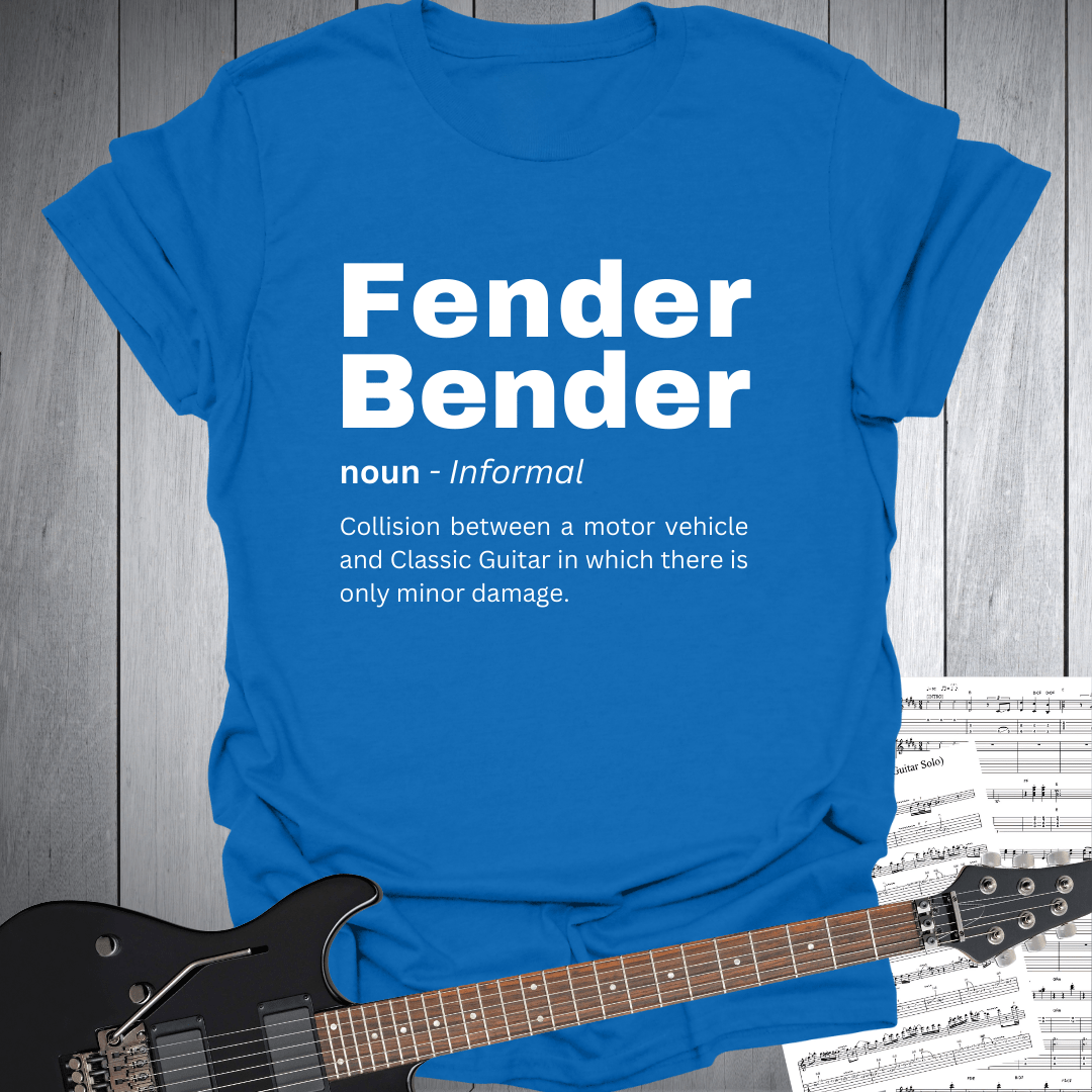 Fender Bender Musicians T-Shirt