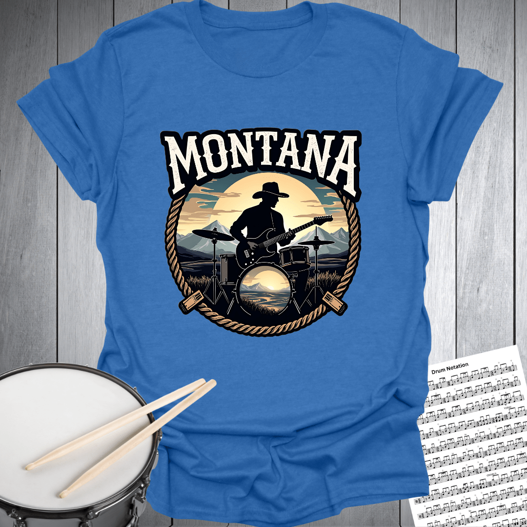 Montana Cowboy Country Music T-Shirt