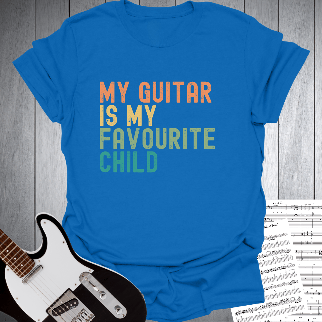 My Guitar Is My Favourite Child T-Shirt