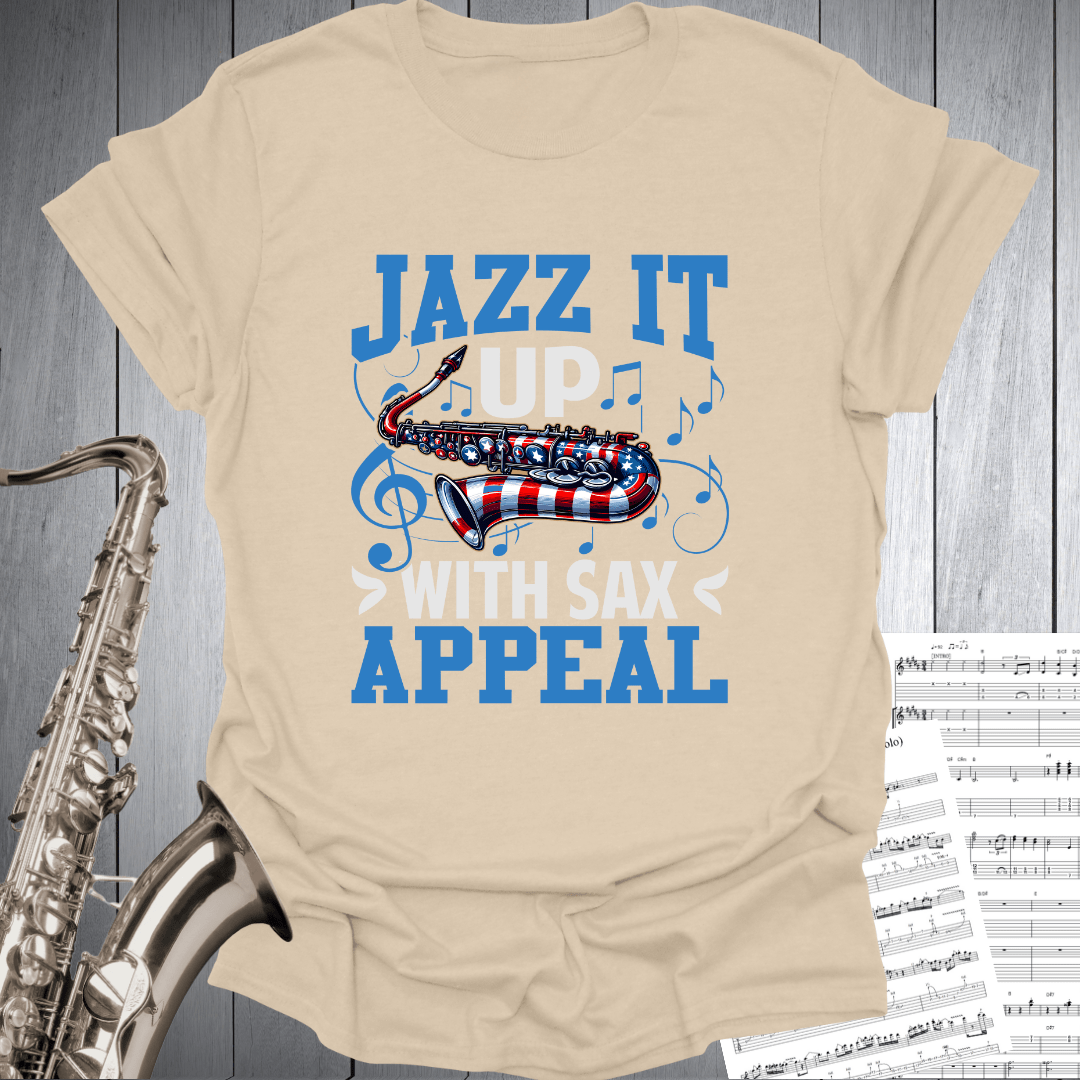 Jazz It Up Sax Appeal T-Shirt
