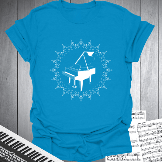 Grand Piano Mandala T-Shirt