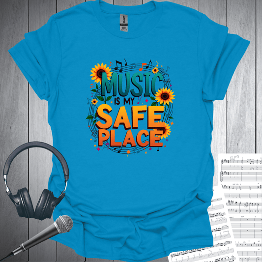 Music Is My Safe Place T-Shirt