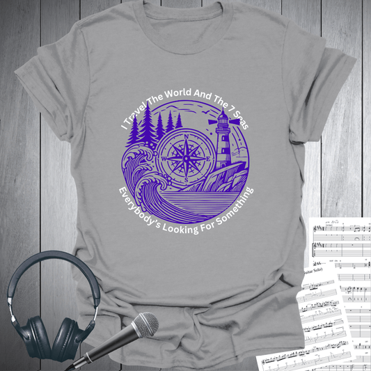 Travelled The World & 7 Seas T Shirt