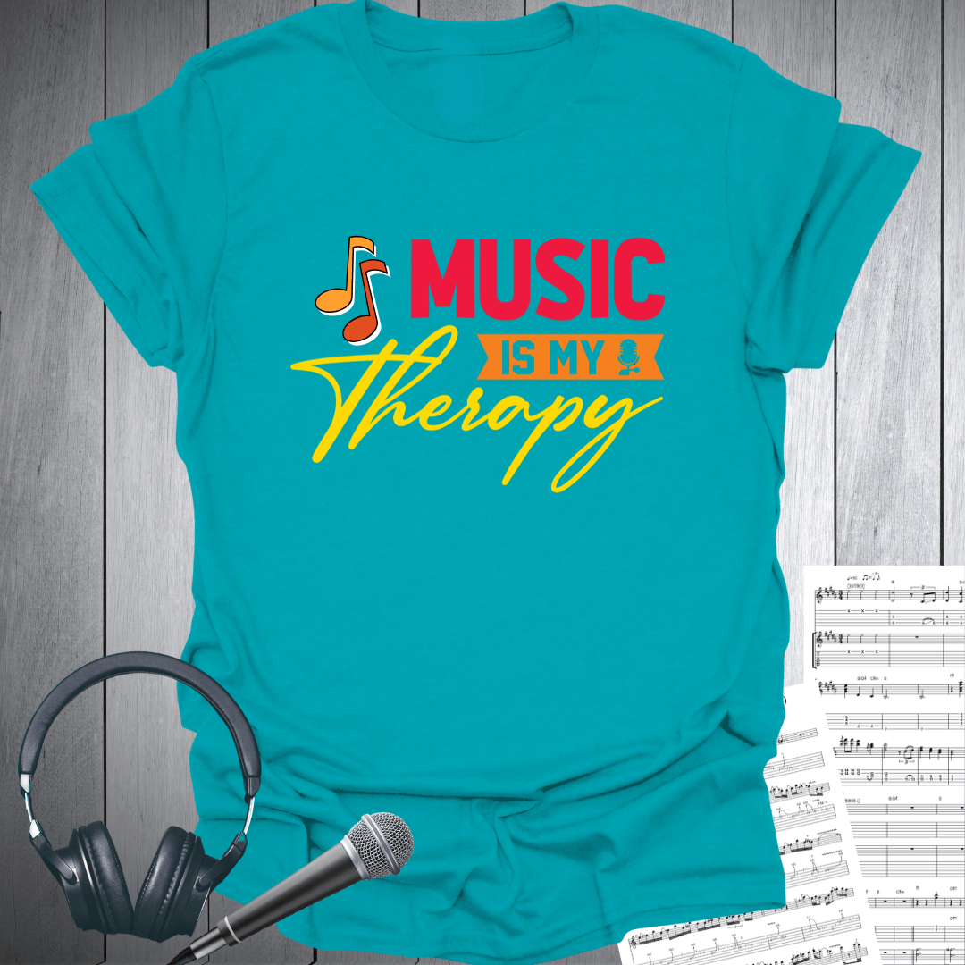 Music is My Therapy T-Shirt